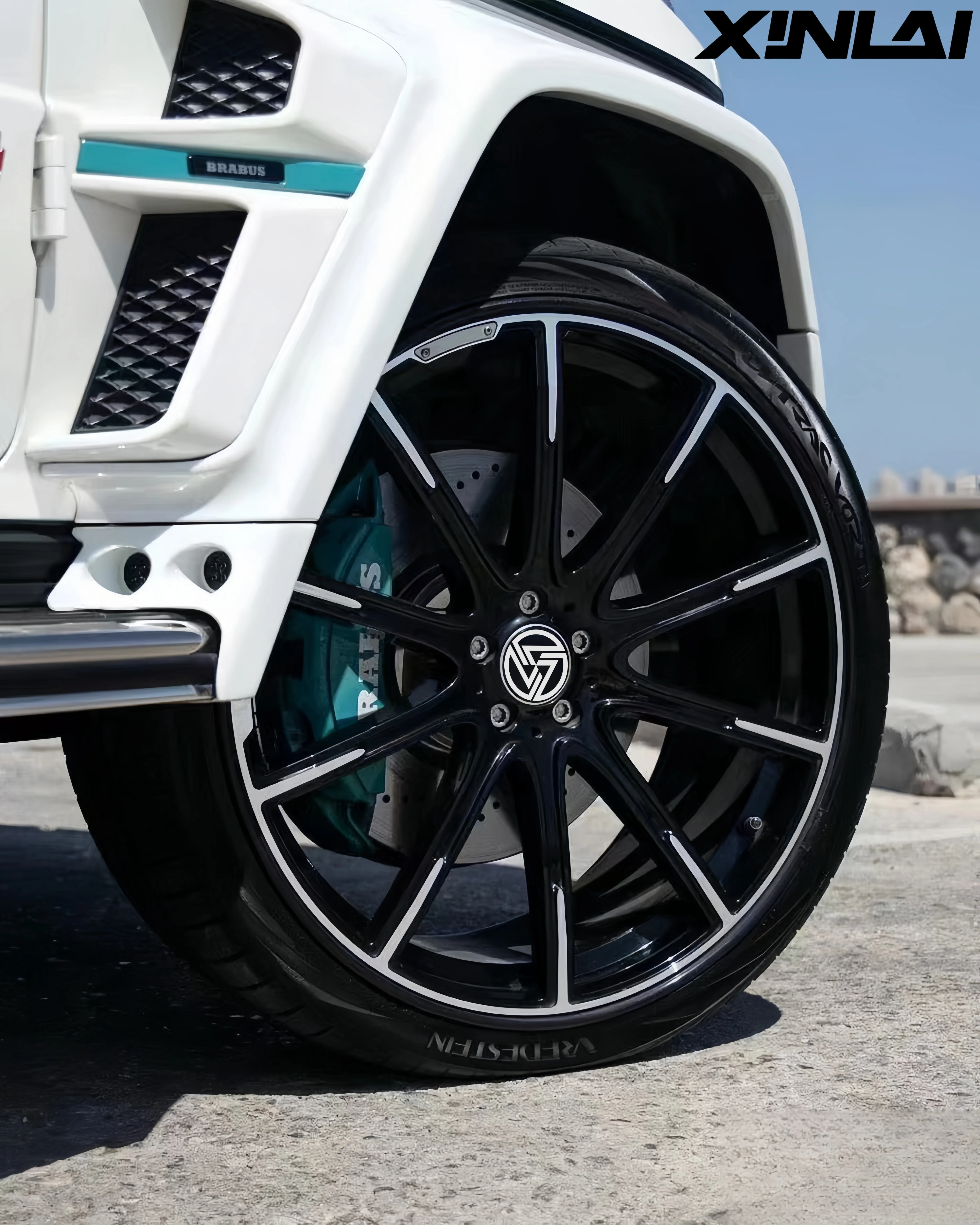 XINLAI Custom Concave Polished Colored 1 Piece 5X114.3 5*120 Wheels 17 18 19 20 21 22 23 Forged Passenger Car Wheels - Image 2