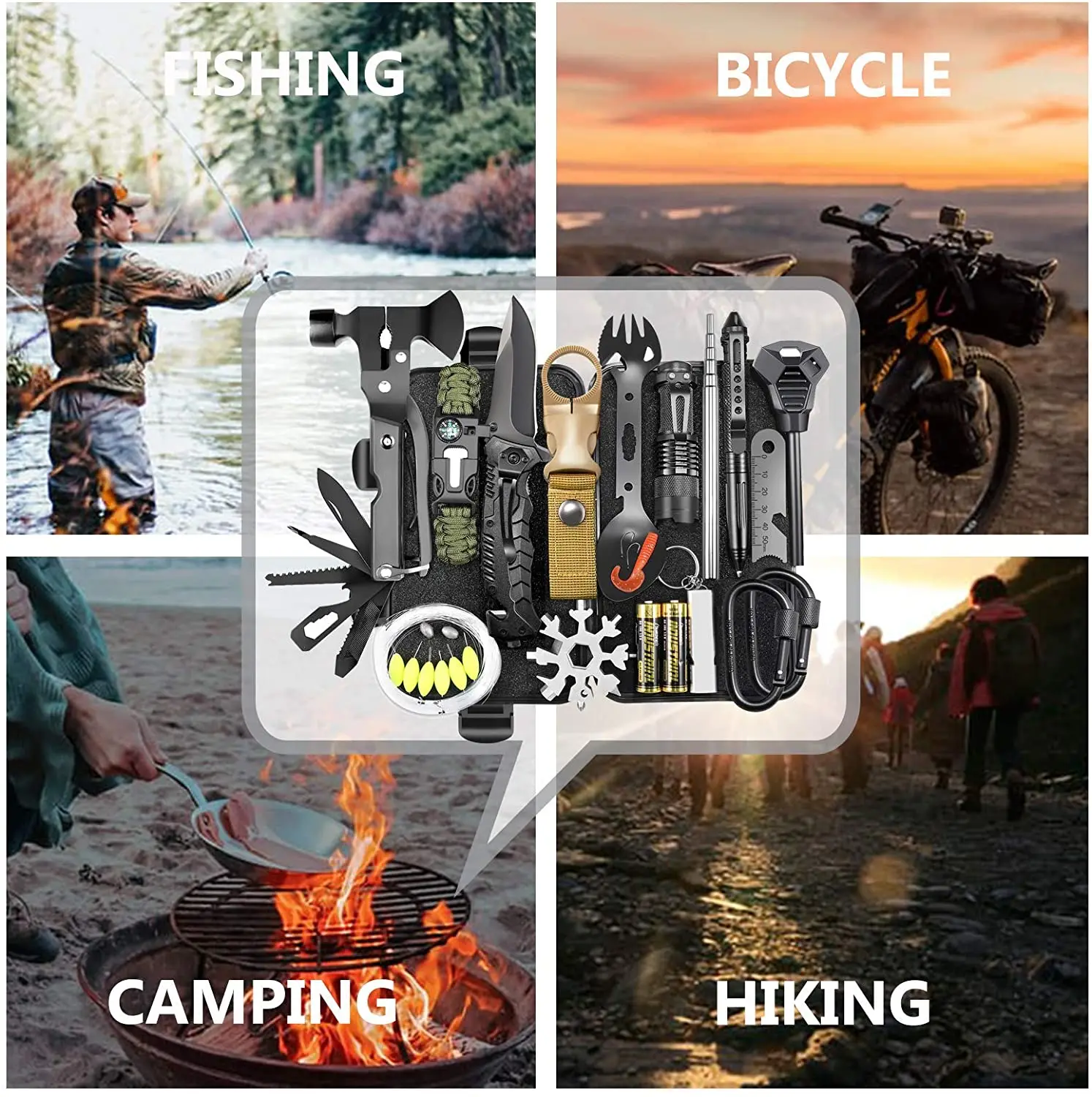 Outdoor Accessories Camping Kit Emergency Survival Kit Professional Survival Gear Buy