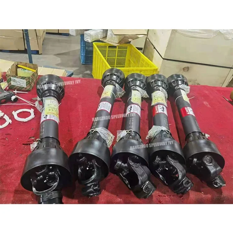 Triangular Square Lemon Tube Wide Angle Front Rear Cardan Yoke Joint Adapter Spline Tractor Part Pto Drive Shaft with Splines