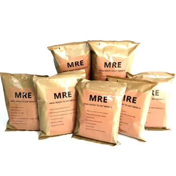24 Hour HALAL MRE Ration Pack emergency food rations meals MRE BEEF