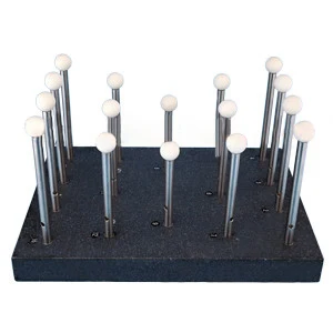 Ceramic Dumbbell Ball 2D 3D Detection Ball Mirror Matte Ball for the Calibration and Measurement of Optical Imaging Instrument