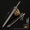 Gunmetal color LONGQUAN espada (22cm)