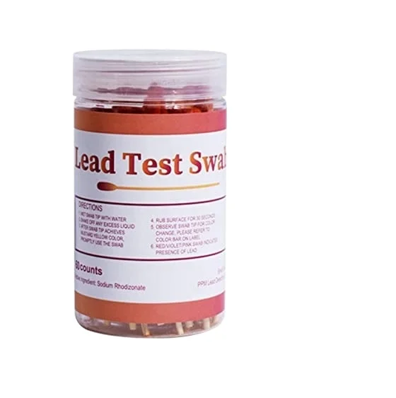 60-Piece Lead Paint for Test Kit with Instant Results in 30 Seconds Swabs for Painted Surfaces 1-Year Warranty