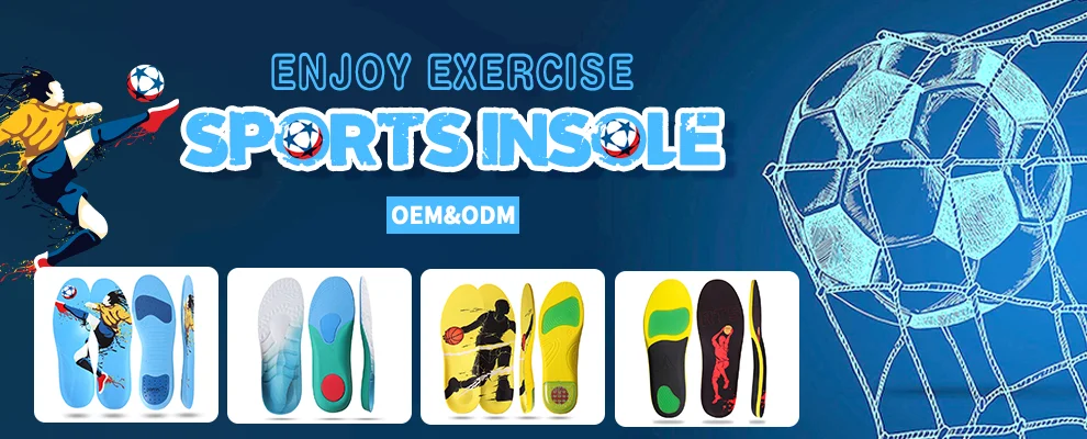 product joghn sports  comfort running gel insoles for shoes flat feet insoles printed custom shoe insoles manufacturer-35