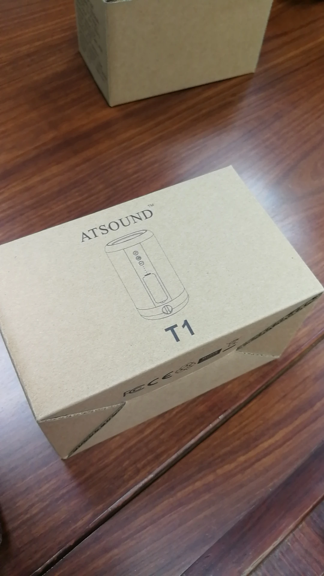 
Внешний аккумулятор ATSOUND, водонепроницаемый беспроводной портативный мини-динамик 