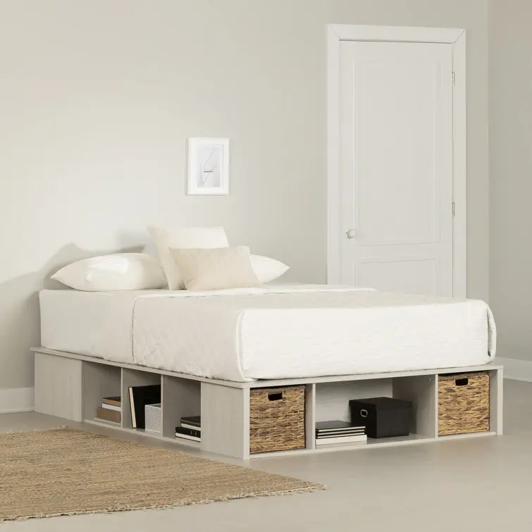 Floating Headboard Led Bed Set New Convertible Bi Cama Unique Merphy Bed Recamara Matrimonial Single Wooden