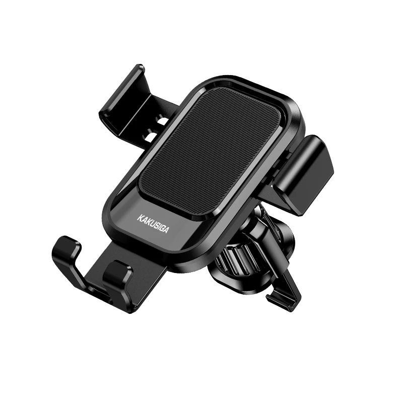 KAKUSIGA Support de téléphone à évent de voiture auto-télescopique rotatif à 360 ° pour smartphones