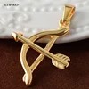 Cupid bow and arrow - Gold