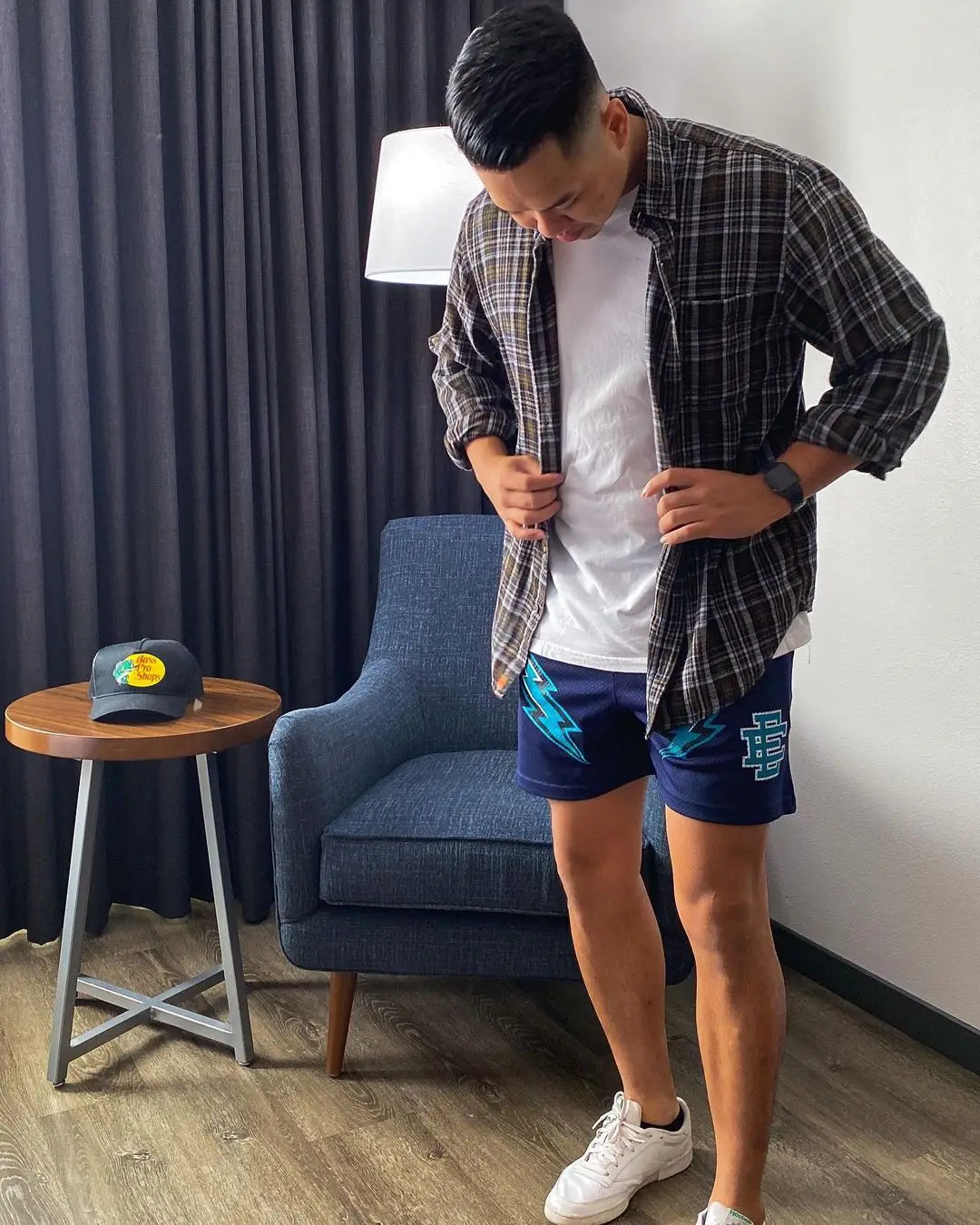 Wholesale Eric Emanuel 5 Inch Inseam Custom Mesh Shorts Men With