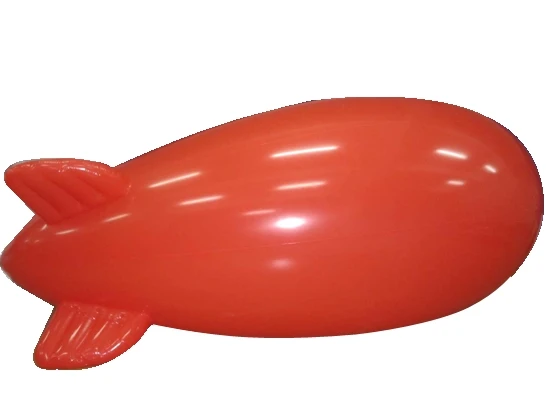 Promotion Red PVC Inflatable Blimp Airplane Helium Balloon