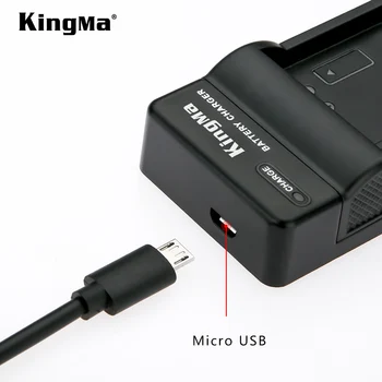 Kingma-EN-EL9 Battery Kit Full Decoded Rechargeable Lithium Battery and Portable Micro USB Charger for Nikon D5000 D3000 D60 product image