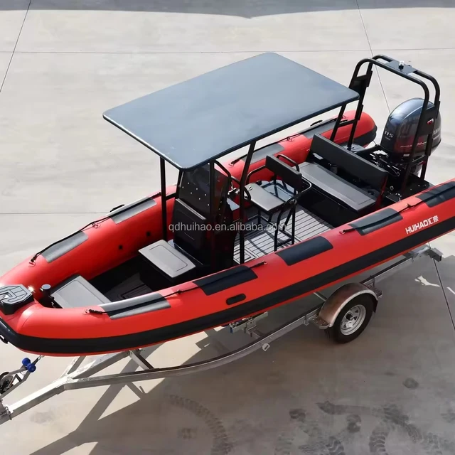 Fiberglass Inflatable Fishing Speed Yacht