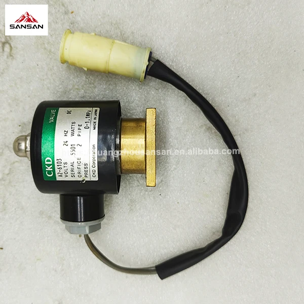 wao 419-15-16910 24V Solenoid Valve for WA200 WA250 WA300 Wheel Loader