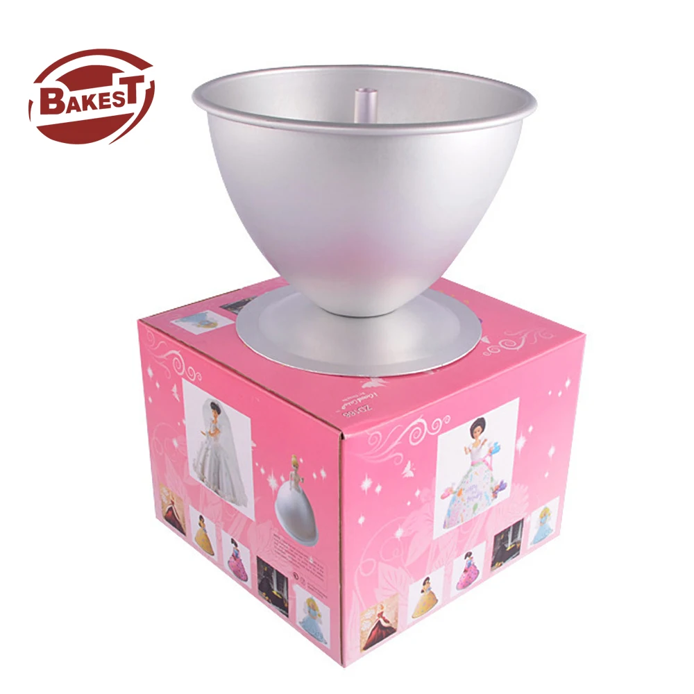 Bakest Aluminum Cake Mold 6 Inch 8 Inch Doll Cake Mold Princess Cake Mold