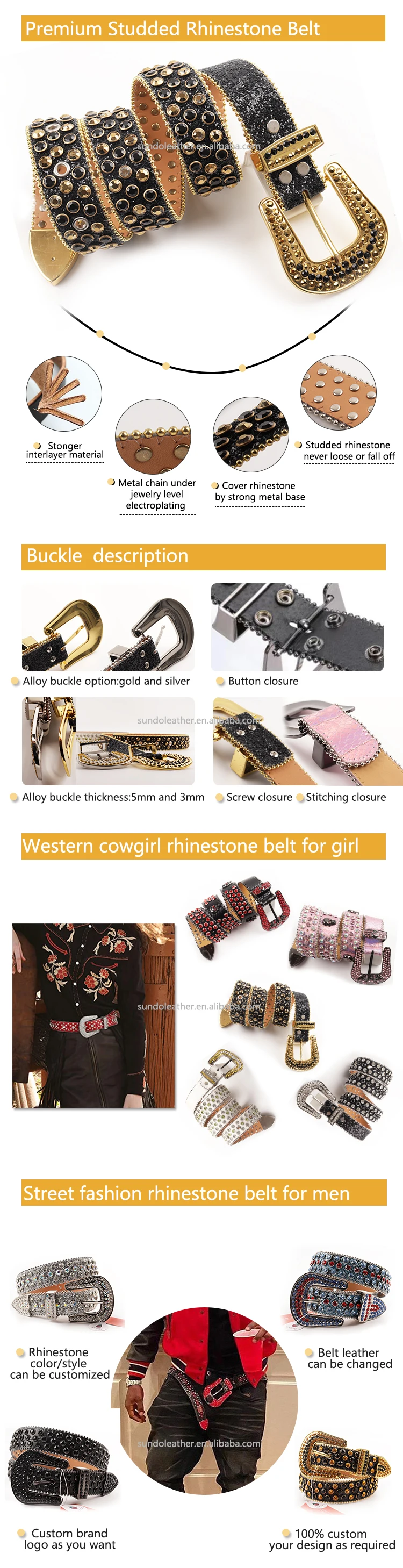 Wholesale 2021 Designer Ceinture Homme Diamond Studded Lady Waist Belts  Western Man Jean Bling Crystal Rhinestones Custom Designer Belt From  m.