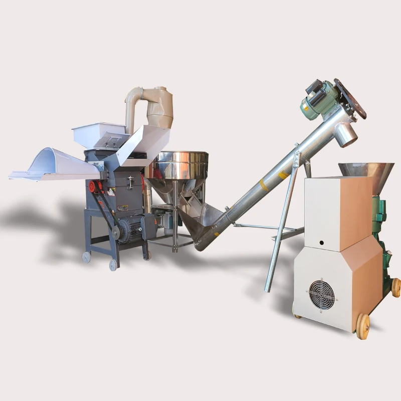 Different Pellets Size Molds Feed Pelletizer Machines Production Line for Feed Processing Factory