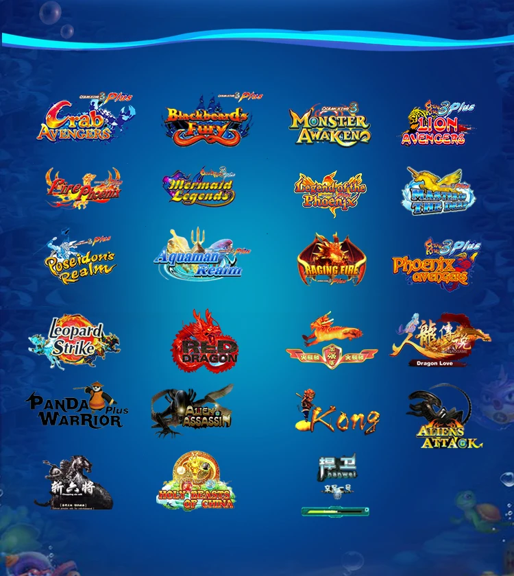 Golden dragon fish game table fish machine game Ocean king 3 Plus - Crab