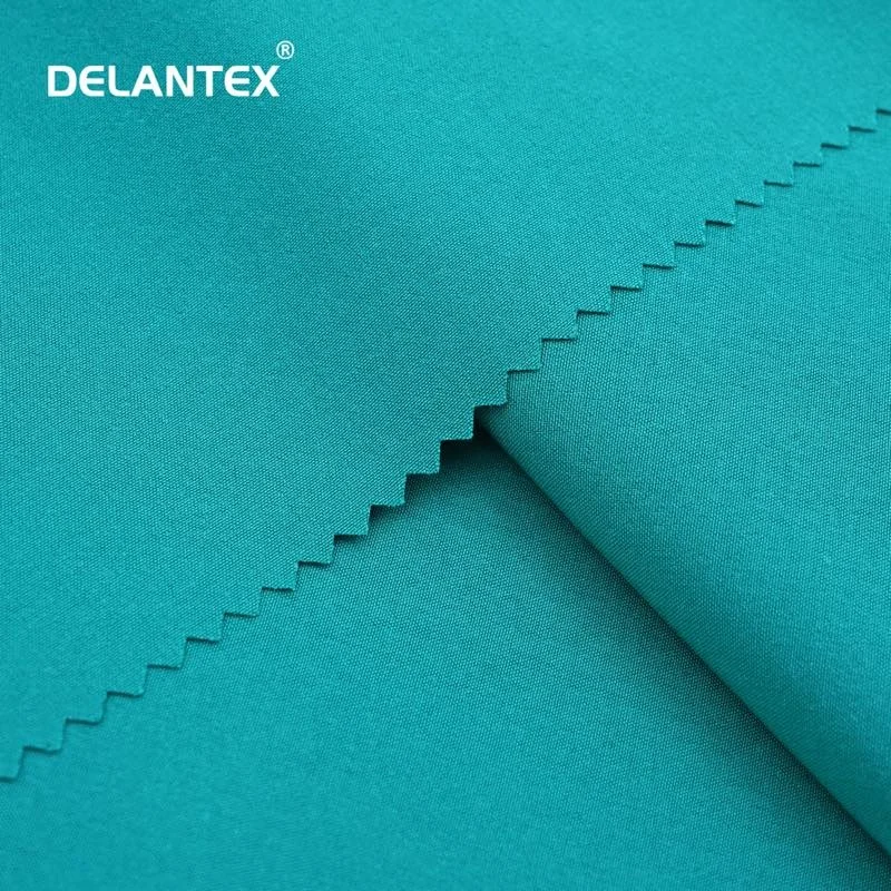 Delantex Medical Uniform Twill Polyester Rayon Spandex Fabric for Scrubs Free Sample