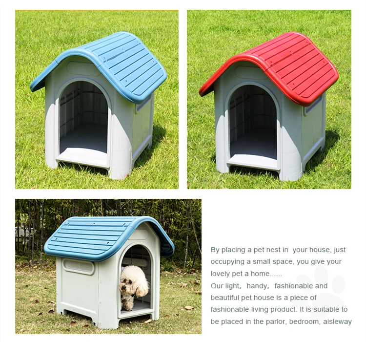 Amazon Modern Plastic Dogs House Large Dog House Waterproof Dog House