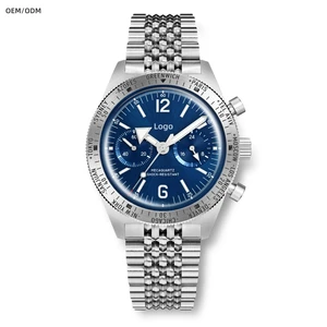 ODM Custom High-quality Divers Automatic Watch for Men Mechanical Watches With Chronograph NH86 Watches Men Wrist
