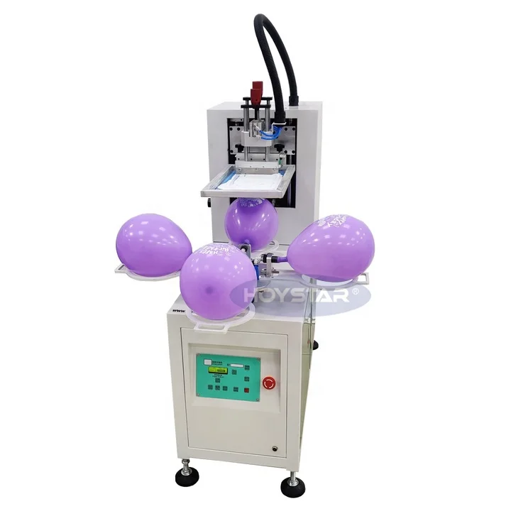 cheap balloon screen printing machine for print logo on balloons
