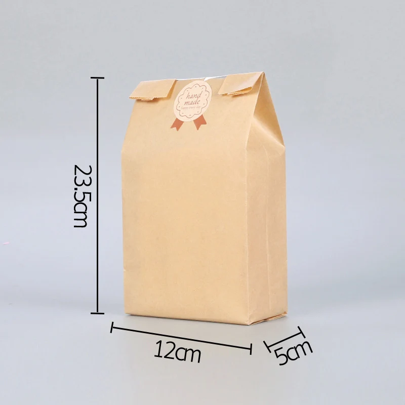 Alibaba.com: Custom logo printed kraft paper bags with open window ...