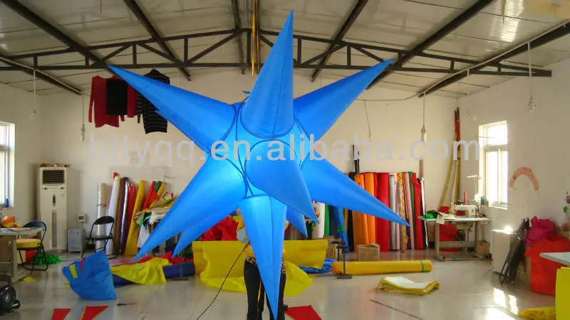 Advertising Customized Inflatable Flower Display Giant Inflatable LED Lighting Flower with Different Colors and logo