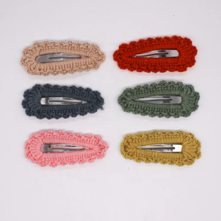 Новые детские заколки для волос модные зимние детские заколки для волос милые теплые красочные для девочек