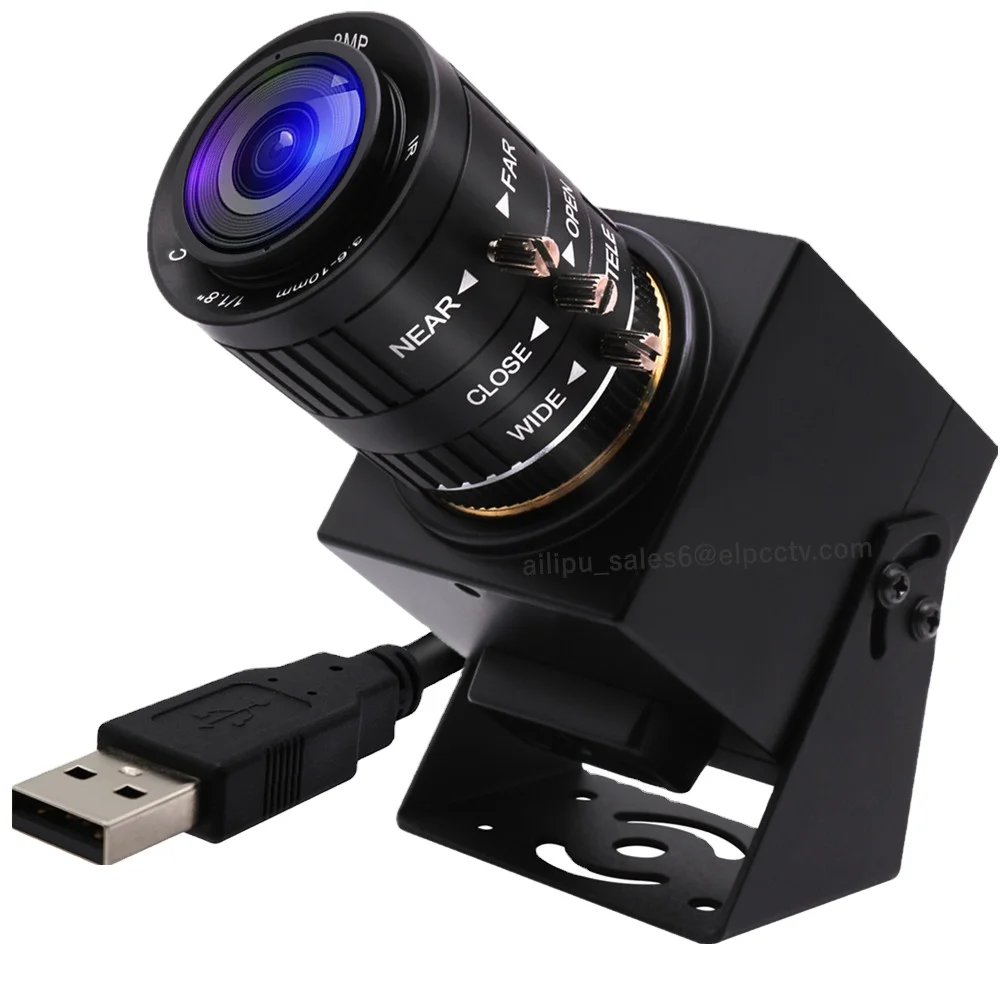 Elp 48mp Usb Camera With 3.6-10mm Lens For Industrial Use - Oem