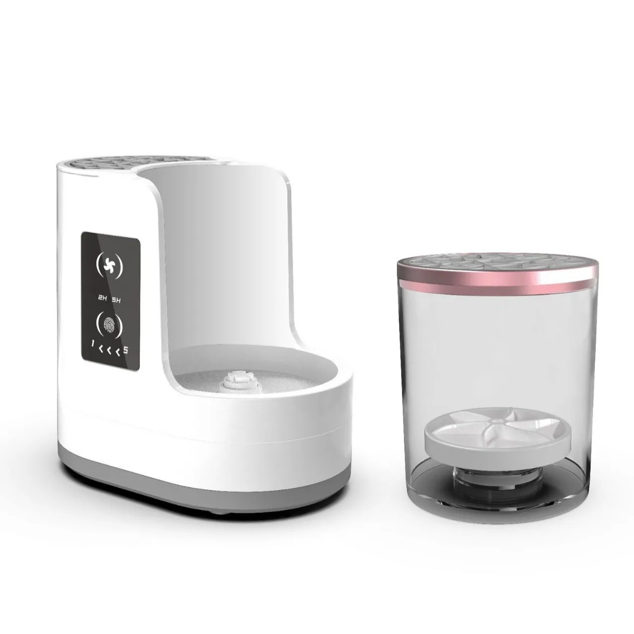 Makeup Brush Cleaning Machine Automatic Cosmetics Brush Cleaner with Drying Electric Make-up Brush Cleaner and Dryer