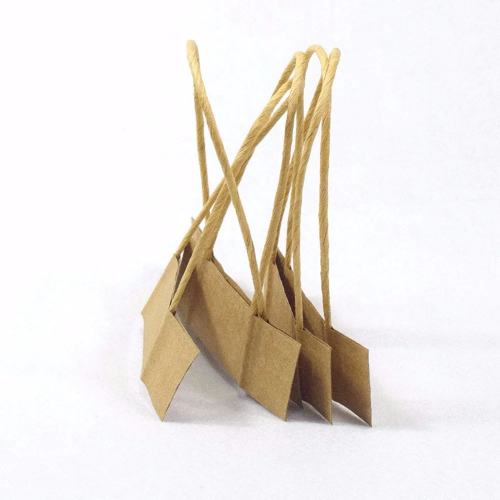 Paste Type Design Twisted Paper Rope Handle for Bags