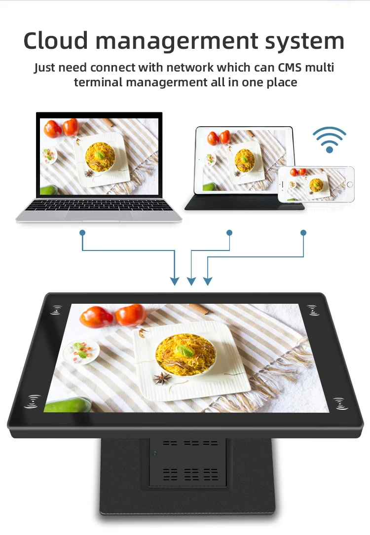 49 Inch Smart Touch Table - Interactive 4K Waterproof Game Table for ...
