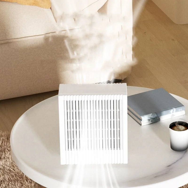 Vertical Slat Air Purifier Silent Ionizer with Multi-directional Vents Energy-Saving Air Freshener for Bedroom Bathroom Toilet 4