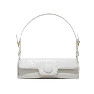 2023 New Fashion Crocodile Print PU Leather Women's Handbag High Quality Shoulder Bag Direct Factory Sale for Summer