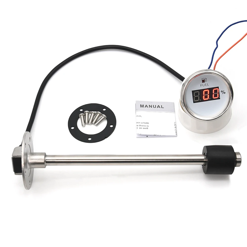 0190ohm Oil Tank Level Indicator Meter With Fuel Level Sensor 150mm
