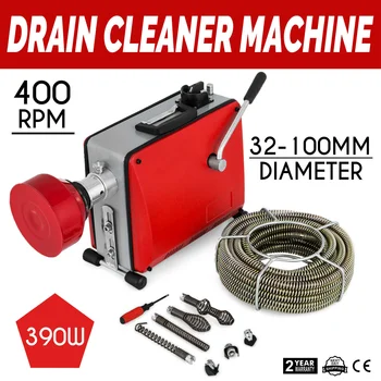 Best Price Plumbing Equipment 400rpm Red Electric Drain Pipe Cleaning  Machine For Sale - Buy Drain Pipe Cleaning Machine For Sale,Electric Snake 