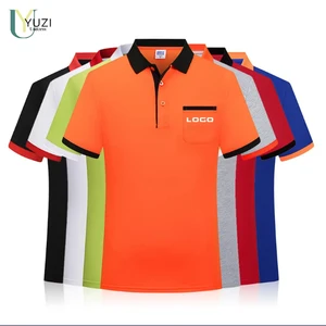 Custom Logo Unisex Chef Polo Shirts Spring Summer Catering Hotel Workwear Restaurant Uniform Kitchen Short Sleeve Clothes Waiter