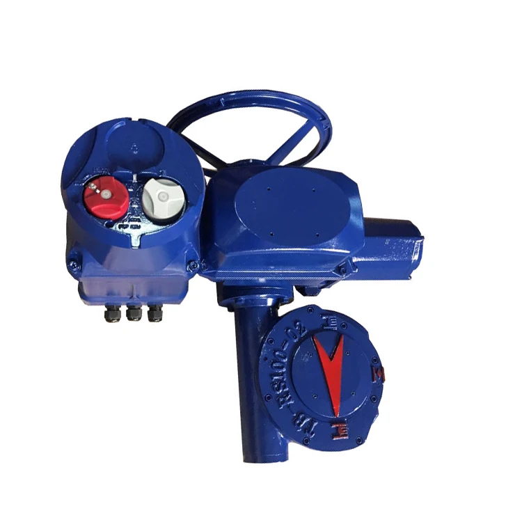 ST14+RS400 Directly Mounted Rotary butterfly Valve Electric Motorized Actuator