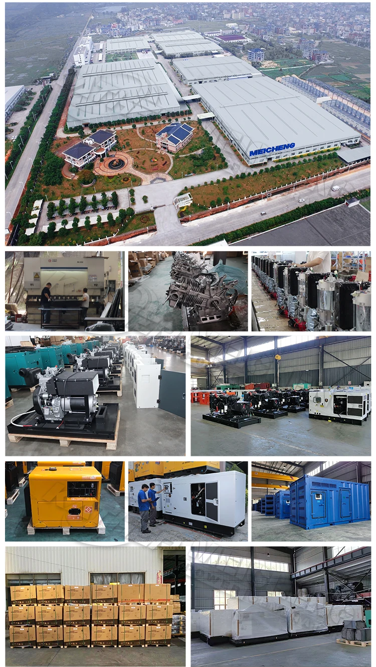 product diesel engine 50kw 80kw 100kw 300kw 500kw 800kw 1000kw 1500kw 2000kw fully automatic silent canopy diesel generator for cummiins225-25
