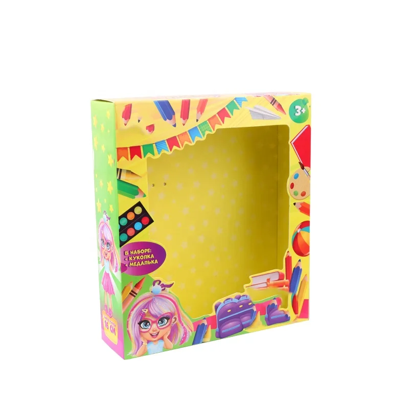 Thermosfles met aangepaste logo-kleurdruk, verpakkingsdoos met gecoat papier, glanzende laminering, reliëfopdruk en PVC-venstermapjes