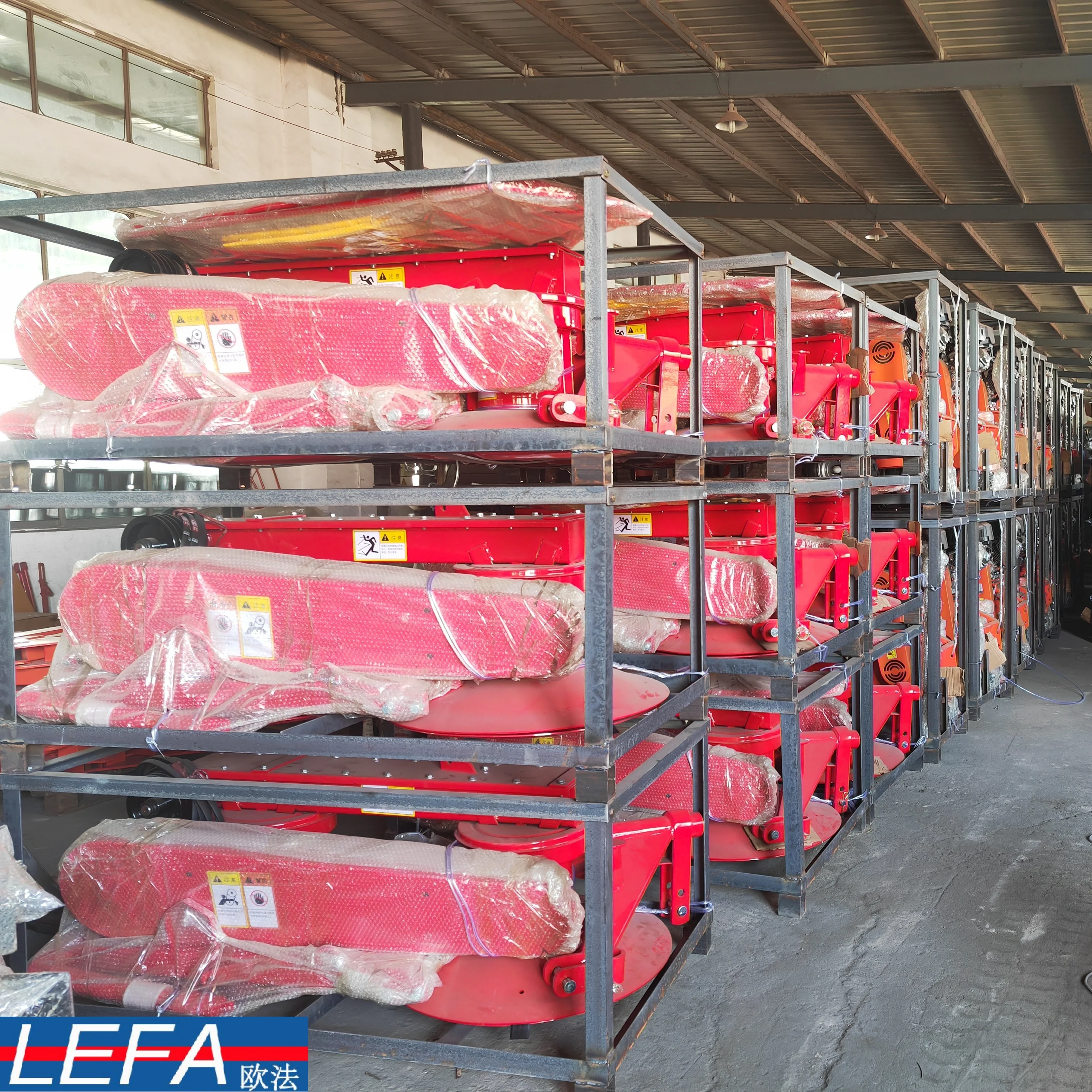 LEFA 3-Point PTO Driven Drum Mower for 45-60HP Compact Tractors Used/New Condition for Farm Industries Core Bearing Component