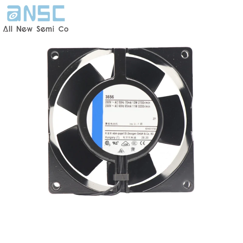 Original Axial fan 3656 92*38 12W 70mA 230V all-metal fan