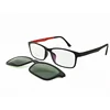 C2 nero-rosso con lente grigia