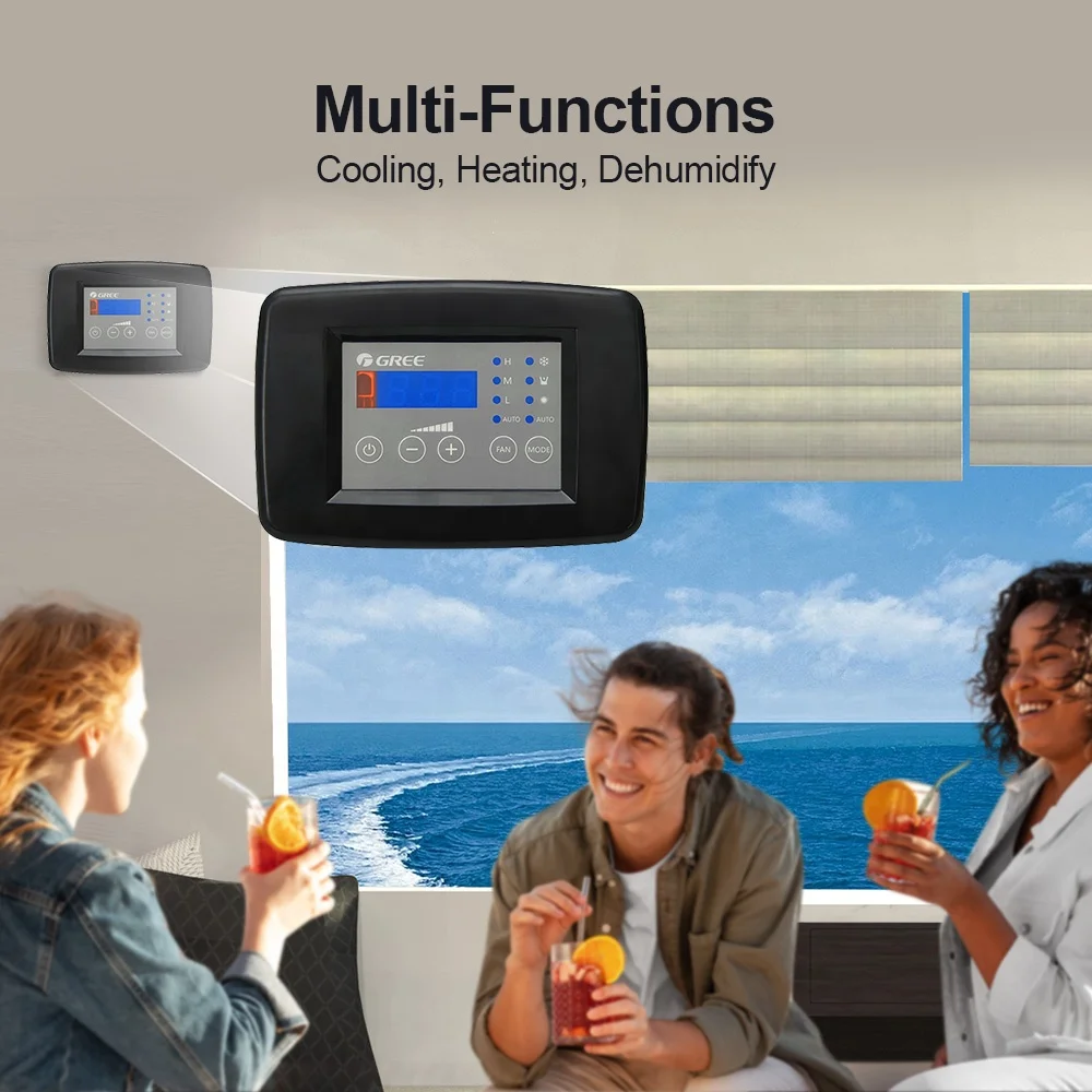 Кондиционеры Gree Marine 16000Btu с автономным водяным охлаждением, 16k R410a, морской кондиционер для яхт, 220 В, 115 В