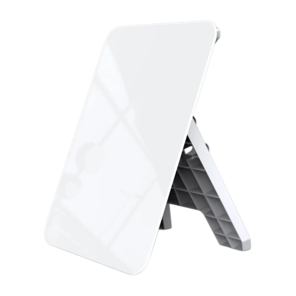 Fast Delivery Desktop Portable Foldable Whiteboard Glass Surface Magnetic Folding Whiteboard