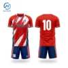 conjunto de camiseta de fútbol
