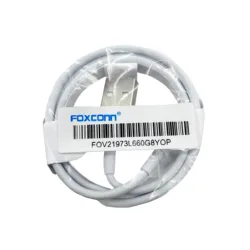 Лидер продаж кабель USB Foxconn из термопластичного эластомера 1 м с подсветкой для быстрой зарядки телефона передачи данных iPhone