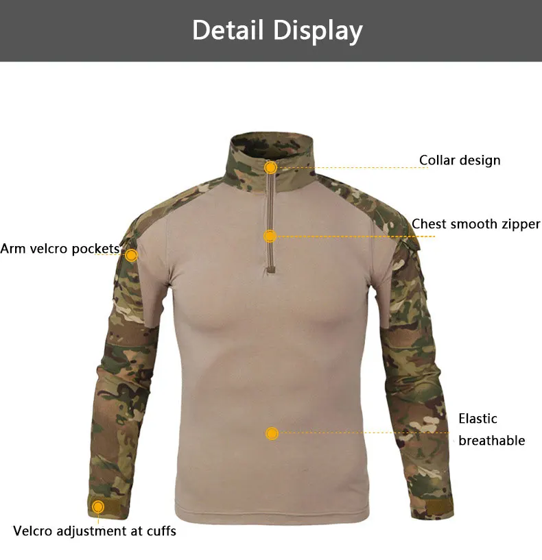 Gag G3 Rip-stop Multicam Combat Frog Suit Camouflage Long Sleeve ...