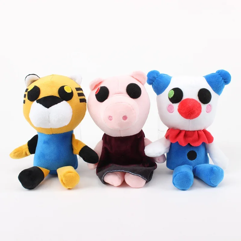 clowny piggy plush