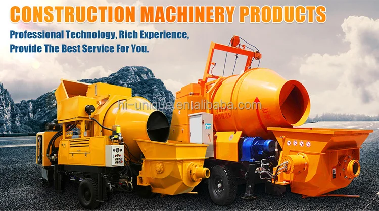 Factory Provide Mobile Concrete Mixer Pump Diesel Jbt30 Concrete Pump ...